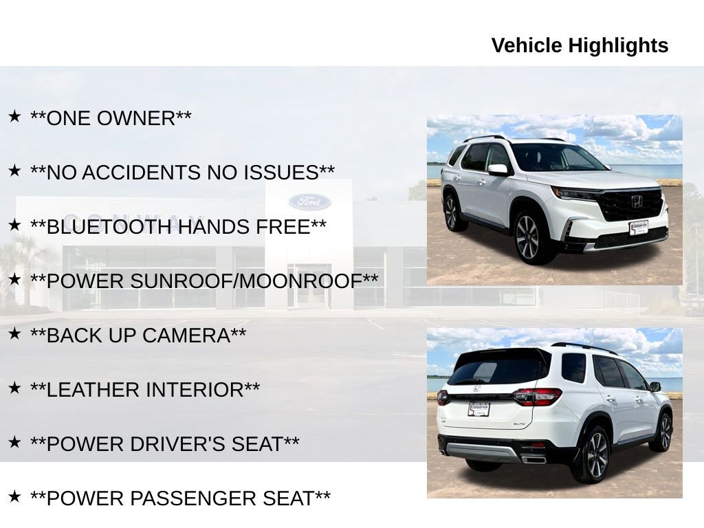Used 2025 Honda Pilot Elite image 6