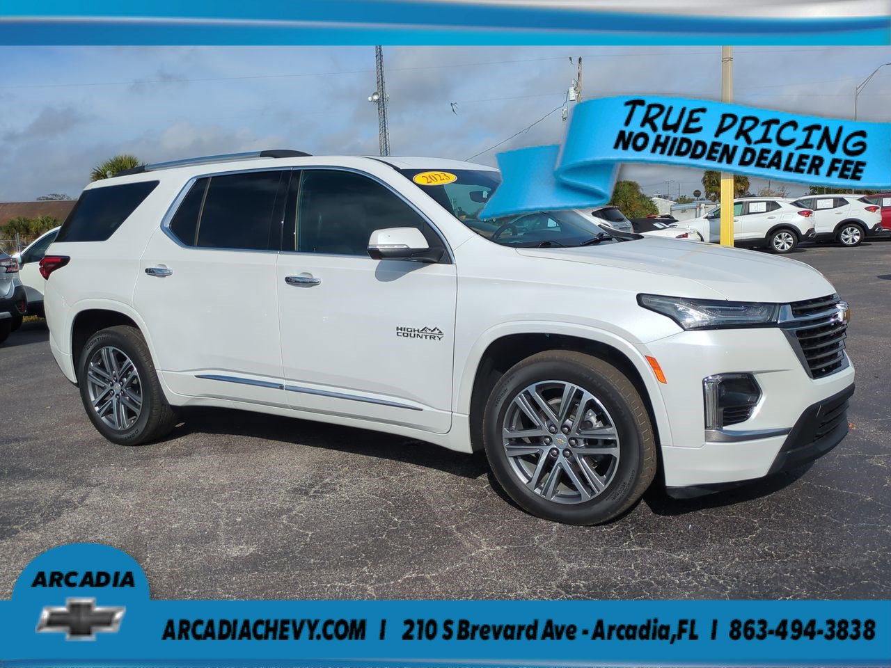 Used 2023 Chevrolet Traverse High Country