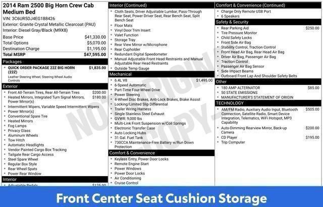 Used 2014 RAM 2500 Big Horn AWD/4WD image 54