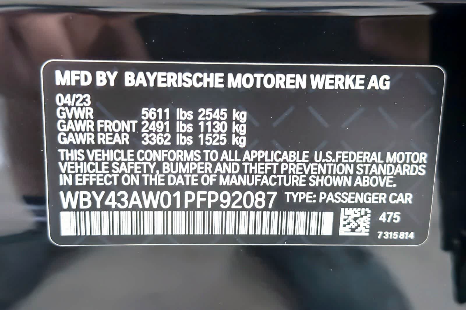 Used 2023 BMW i4 eDrive35 RWD image 28