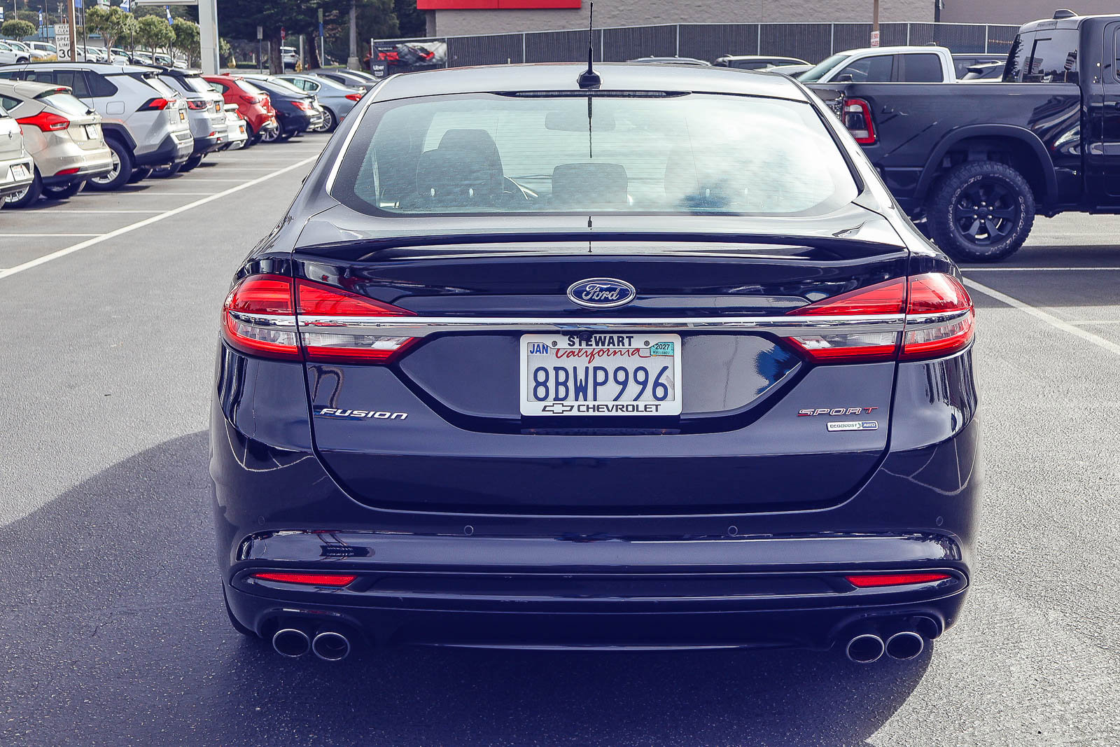 Used 2017 Ford Fusion Sport w/ Equipment Group 401A AWD/4WD image 23