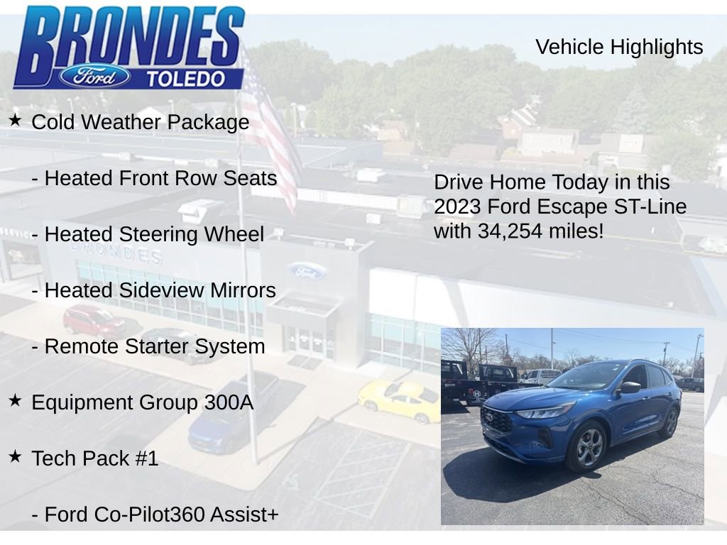 Used 2023 Ford Escape ST-Line w/ Tech Pack #1 FWD image 5