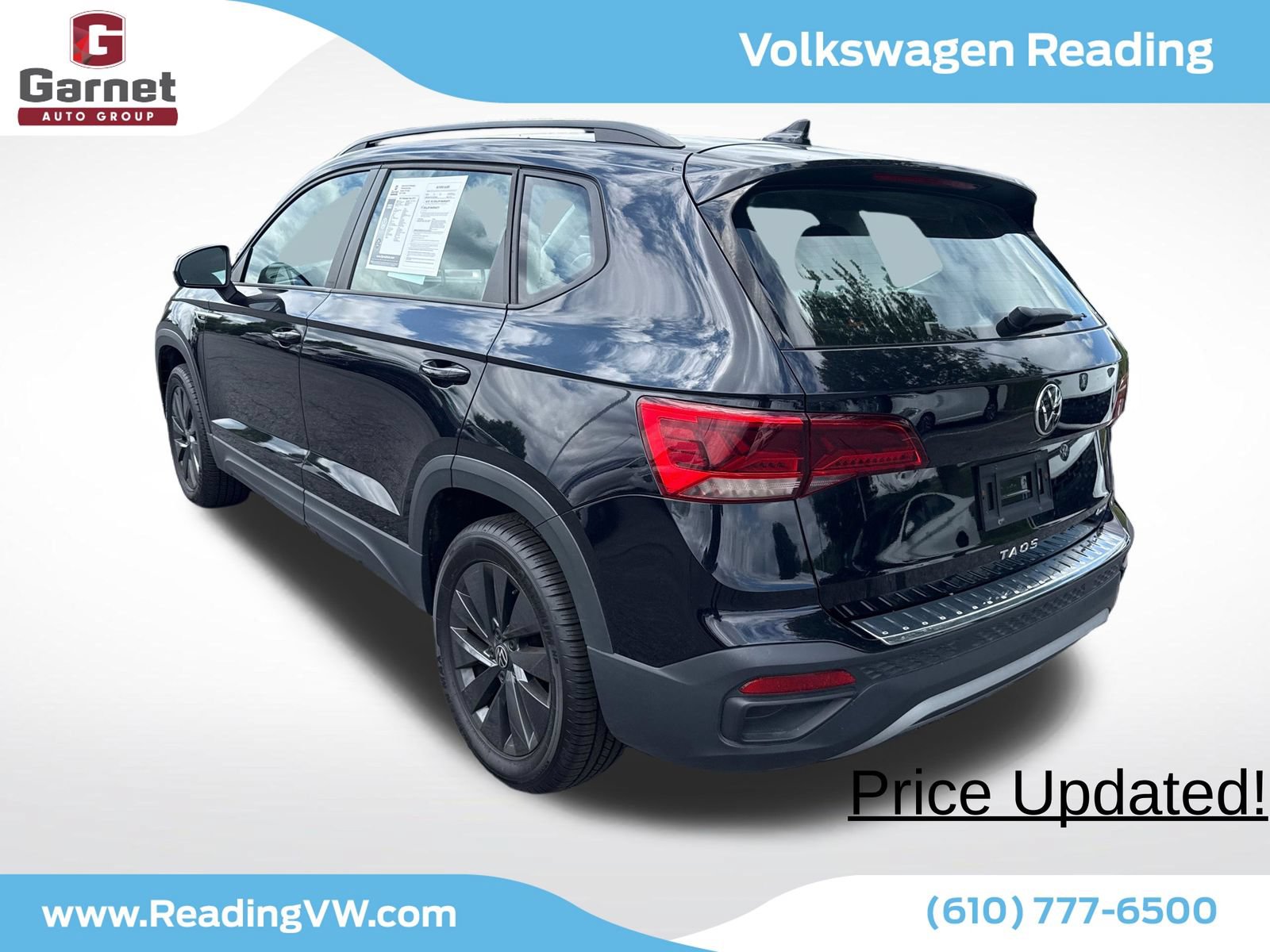 Certified 2022 Volkswagen Taos S AWD/4WD image 3