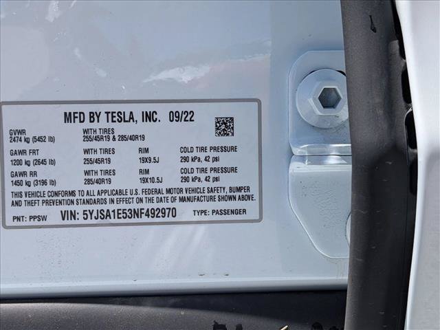 Used 2022 Tesla Model S AWD/4WD image 25