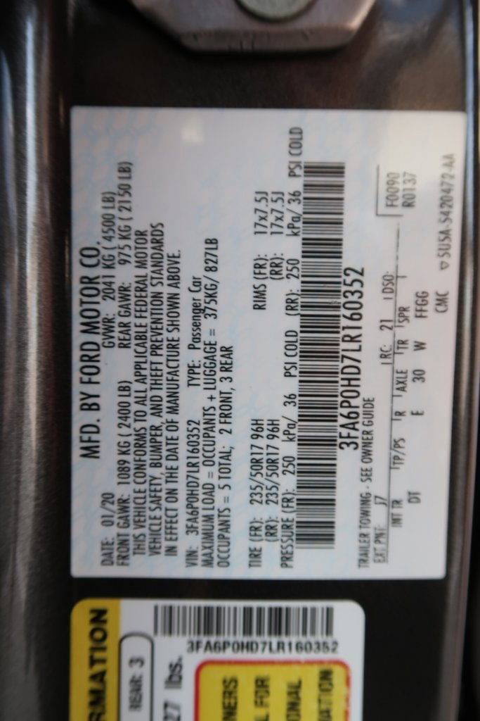 Used 2020 Ford Fusion SE image 45