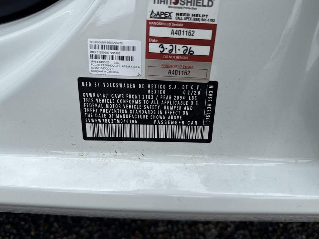 New 2026 Volkswagen Jetta S FWD image 28