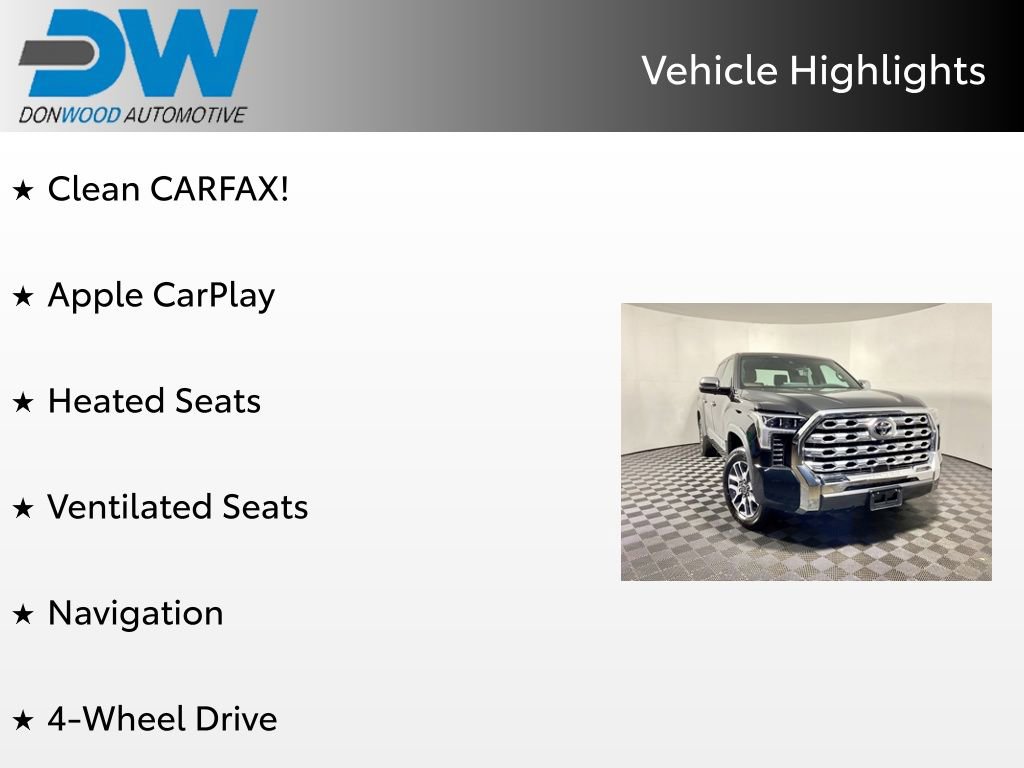 Used 2023 Toyota Tundra 1794 Edition w/ Advanced Package image 3