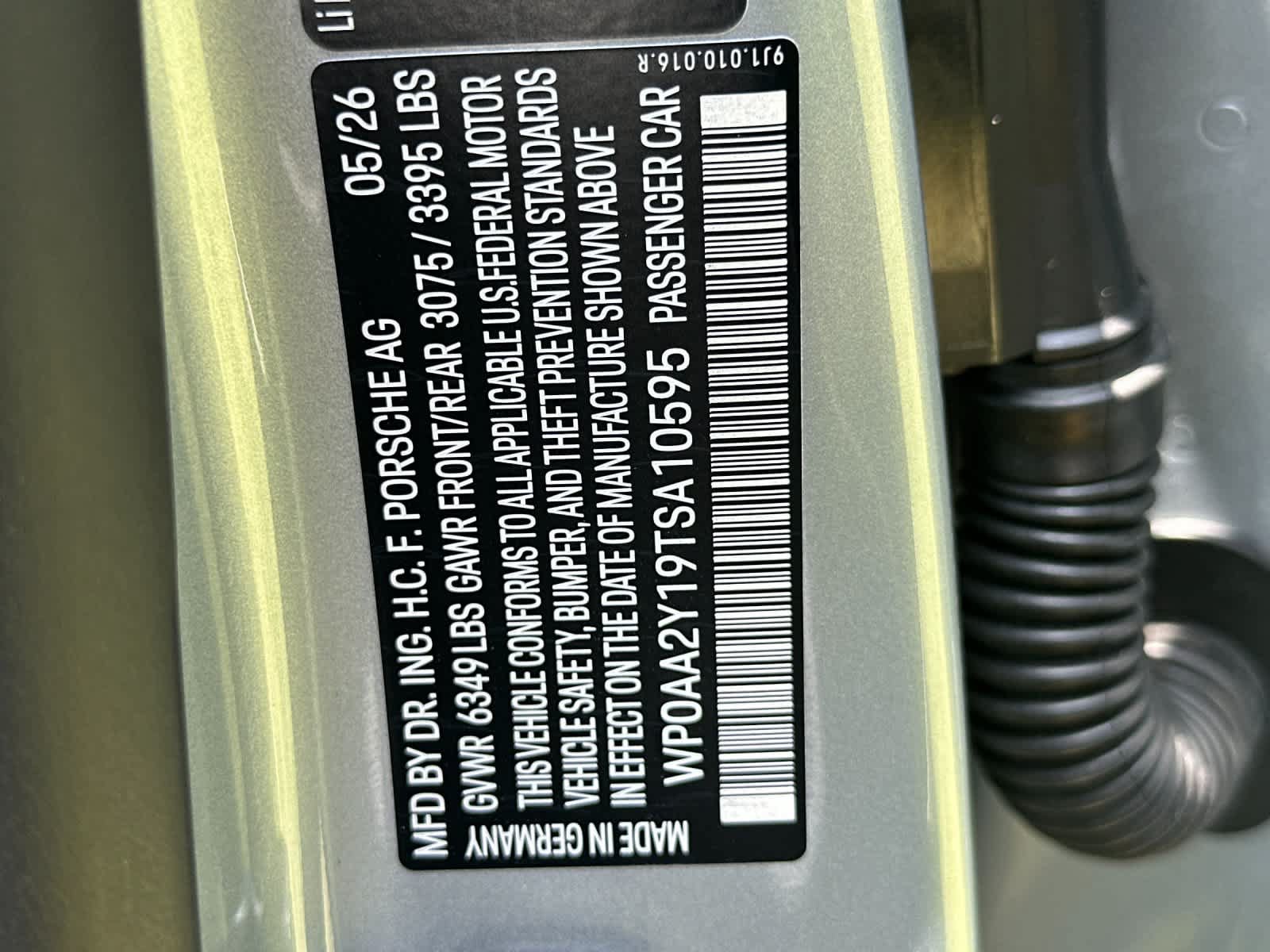 New 2026 Porsche Taycan AWD/4WD image 32