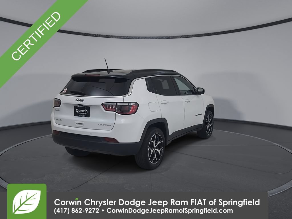 Certified 2025 Jeep Compass Limited AWD/4WD image 13