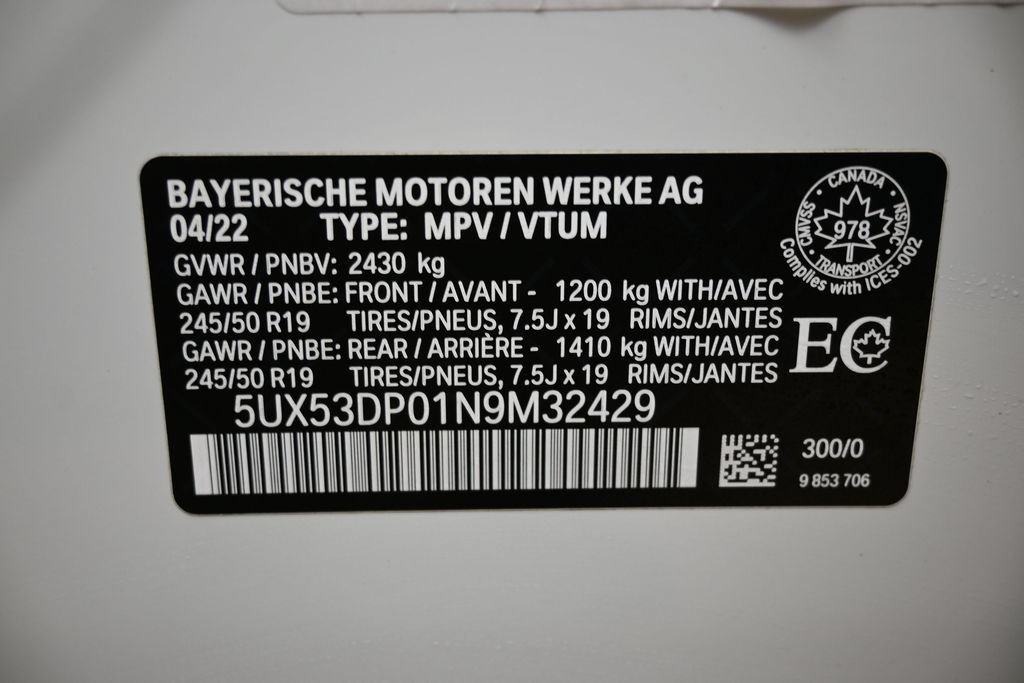 Used 2022 BMW X3 xDrive30i AWD/4WD image 41