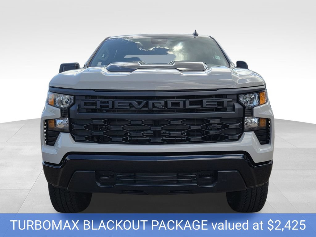 New 2026 Chevrolet Silverado 1500 Custom Trail Boss w/ Turbomax Blackout Package AWD/4WD image 3