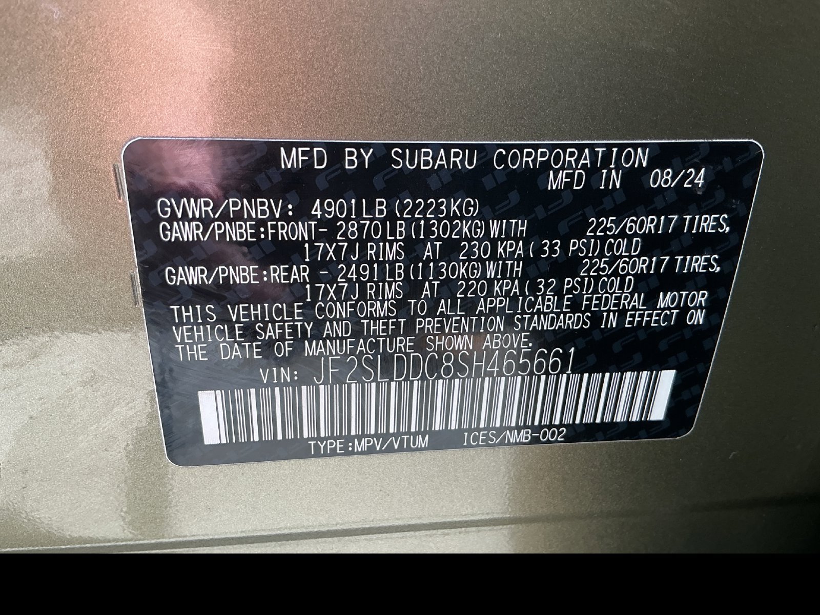 Certified 2025 Subaru Forester Premium AWD/4WD image 30