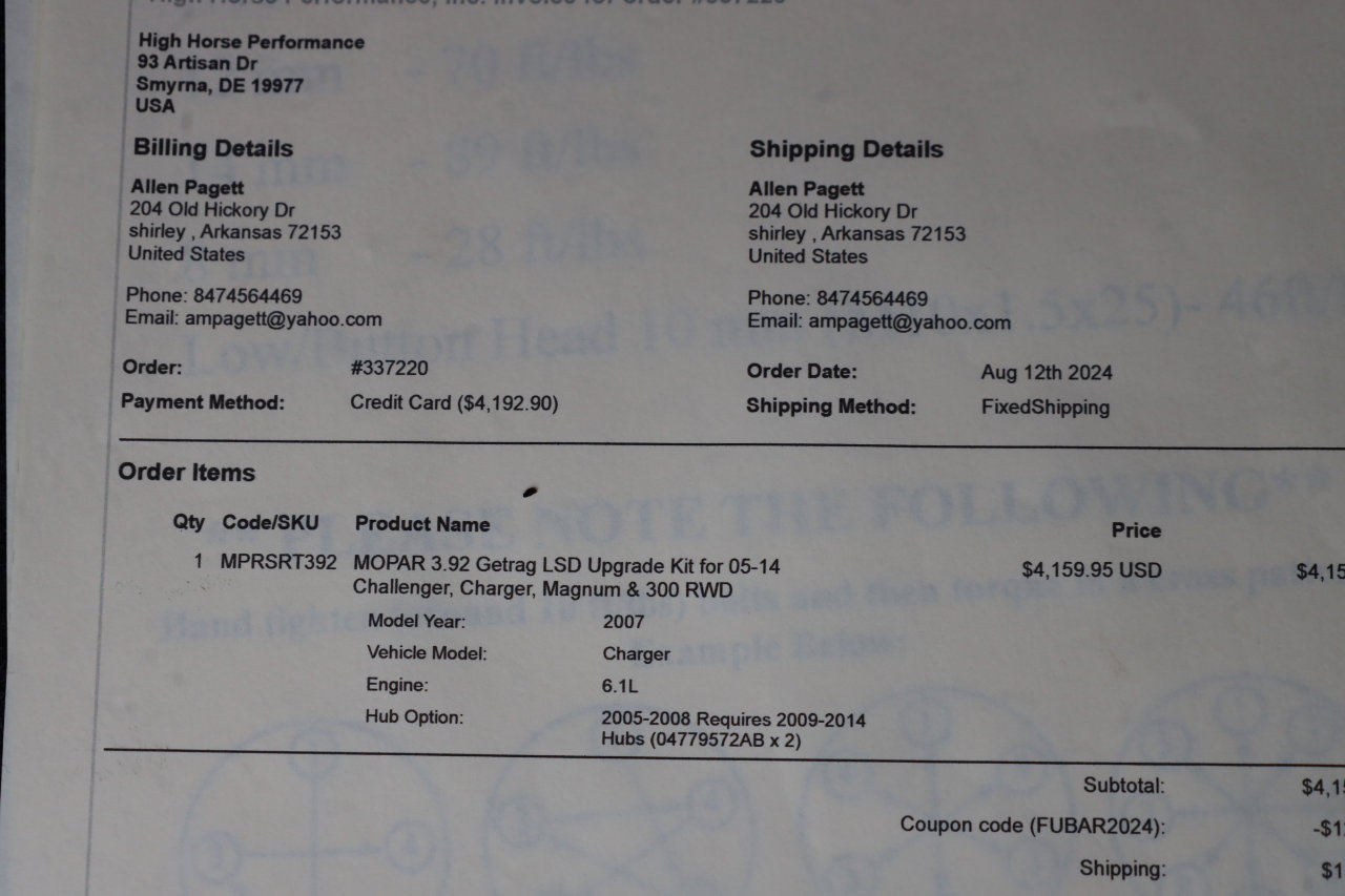 Used 2007 Dodge Charger SRT8 w/ SRT Option Group II image 37