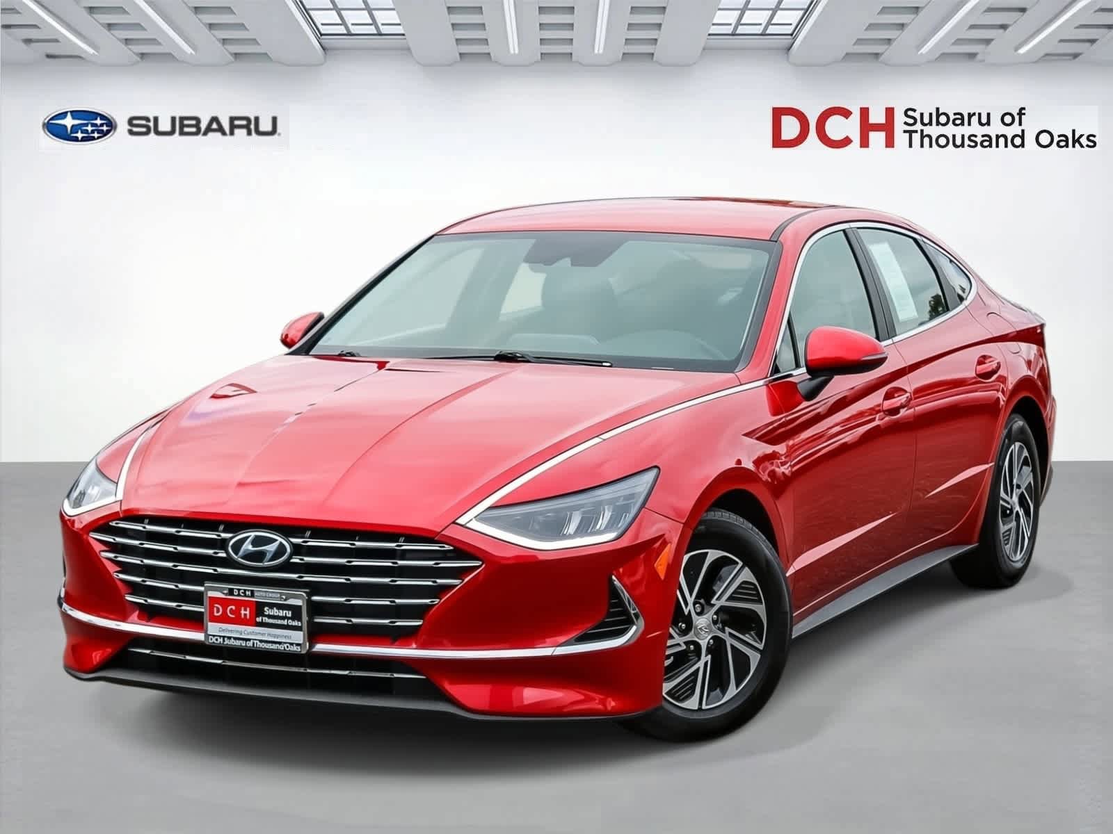 Used 2021 Hyundai Sonata Blue FWD image 1