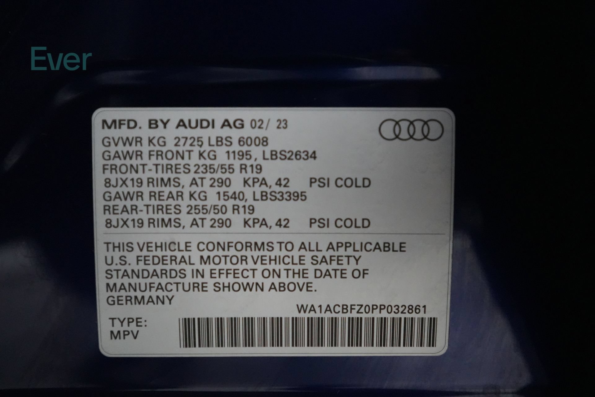 Used 2023 Audi Q4 e-tron Premium w/ Convenience Package RWD image 25