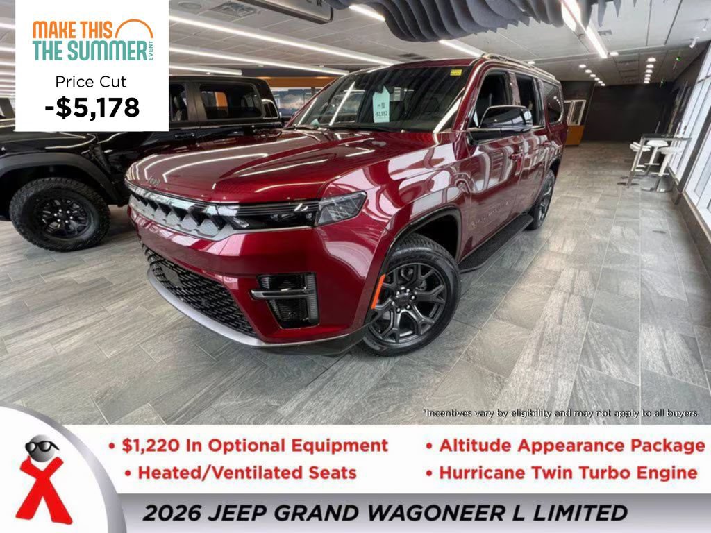 New 2026 Jeep Grand Wagoneer L Limited