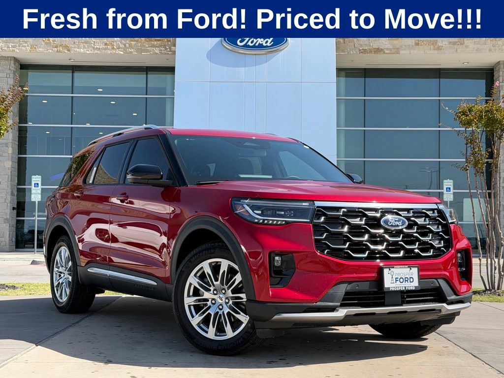 New 2026 Ford Explorer Platinum RWD image 1