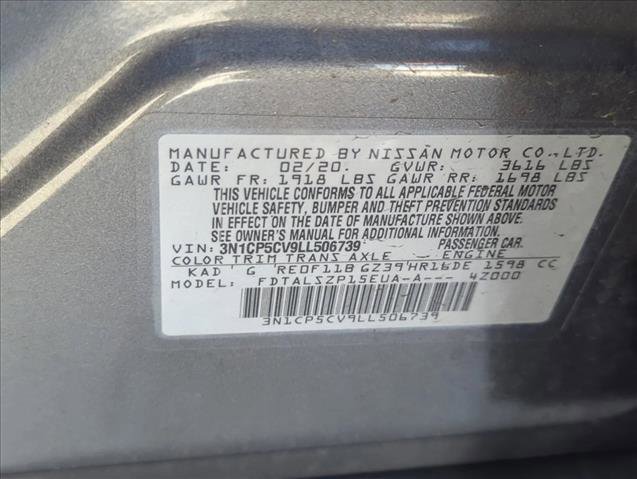 Used 2020 Nissan Kicks SV image 2