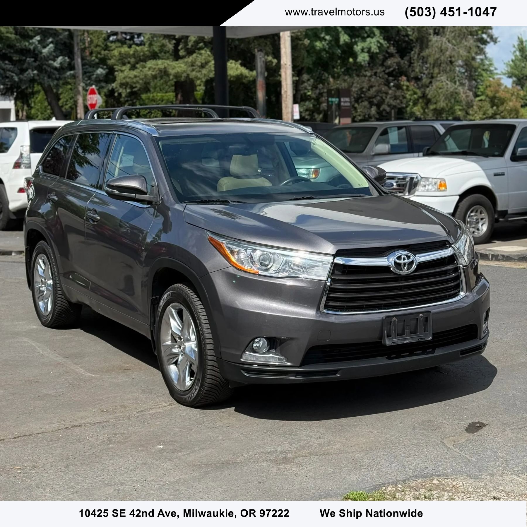 Used 2015 Toyota Highlander Limited AWD/4WD image 1