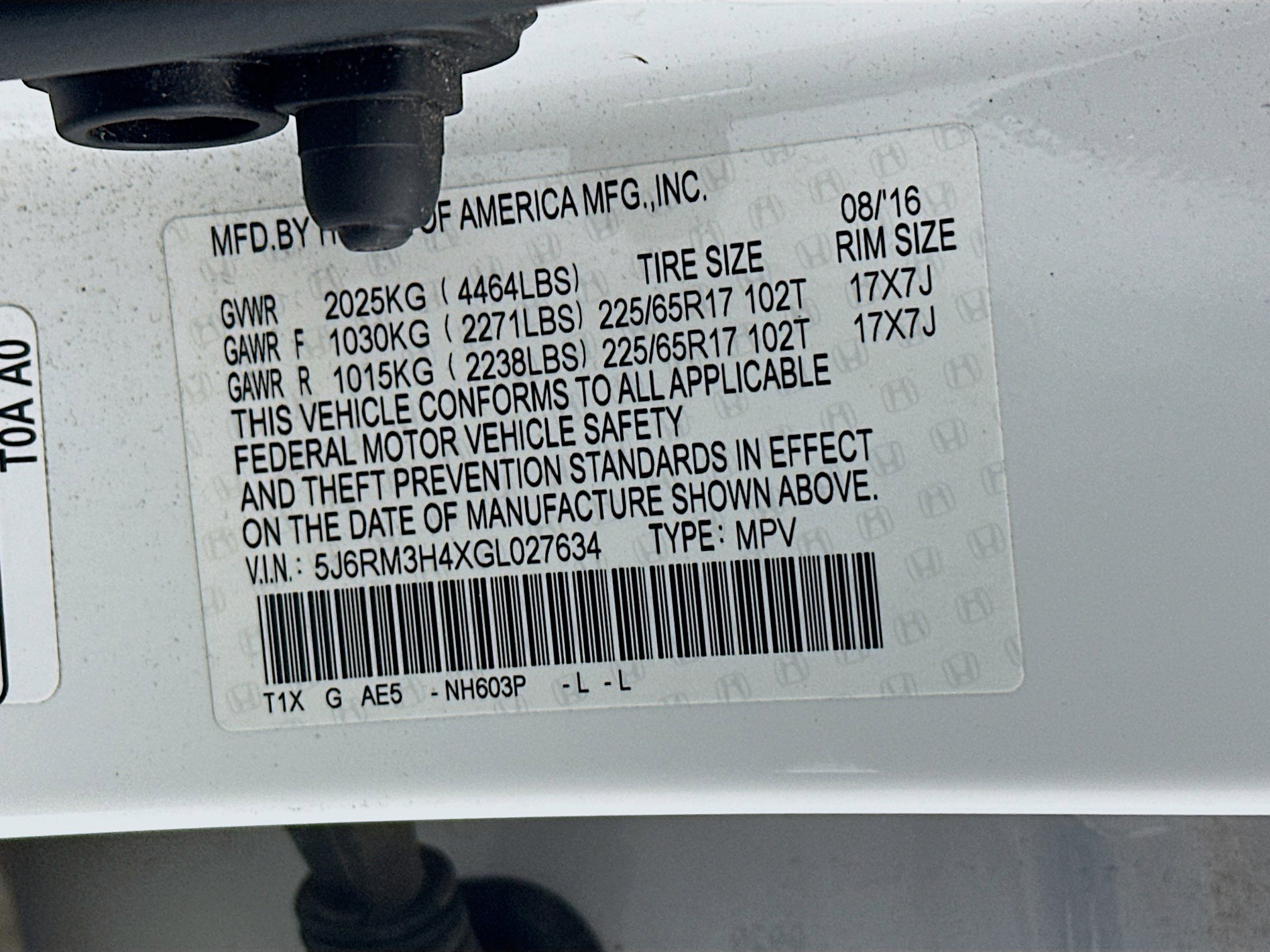 Used 2016 Honda CR-V SE image 12