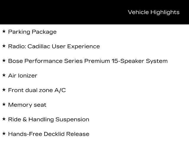 Certified 2024 Cadillac CT5 Sport w/ Parking Package AWD/4WD image 7