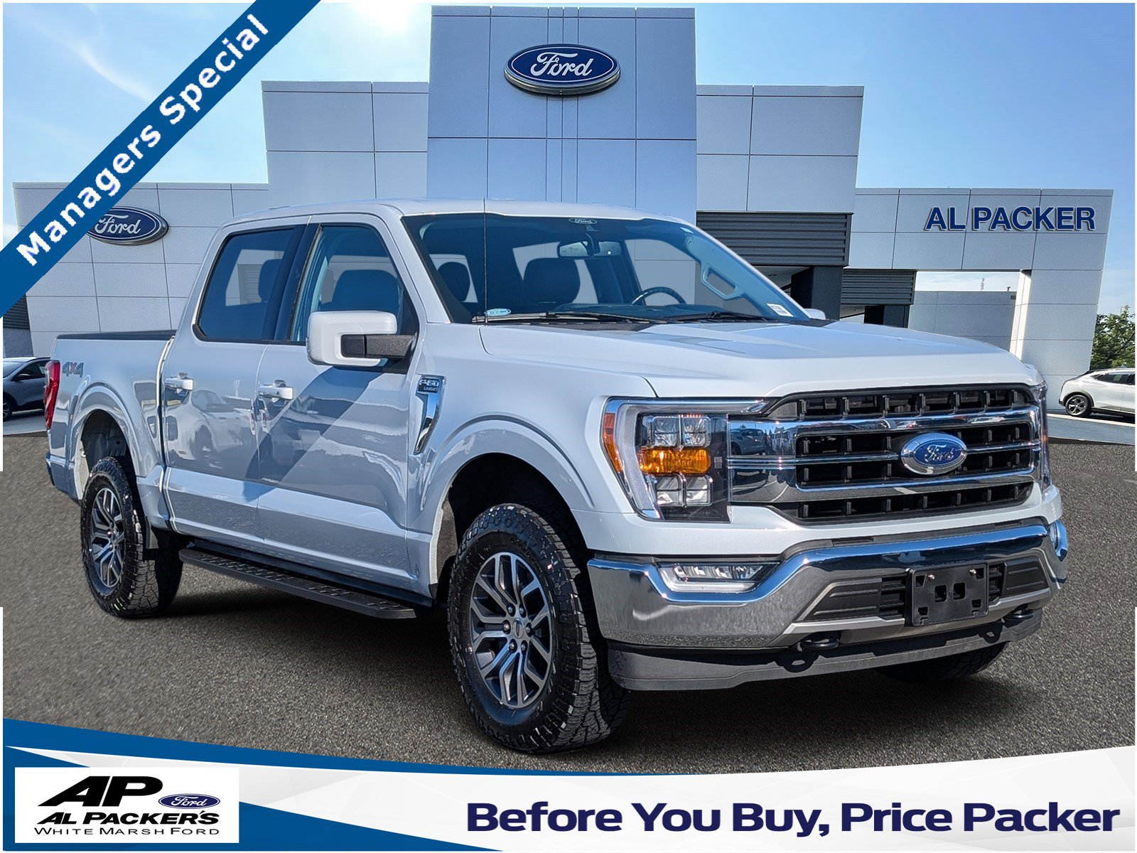 Certified 2021 Ford F150 Lariat