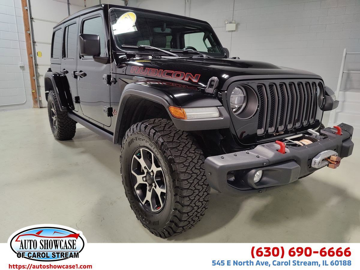 Used 2021 Jeep Wrangler Unlimited Rubicon