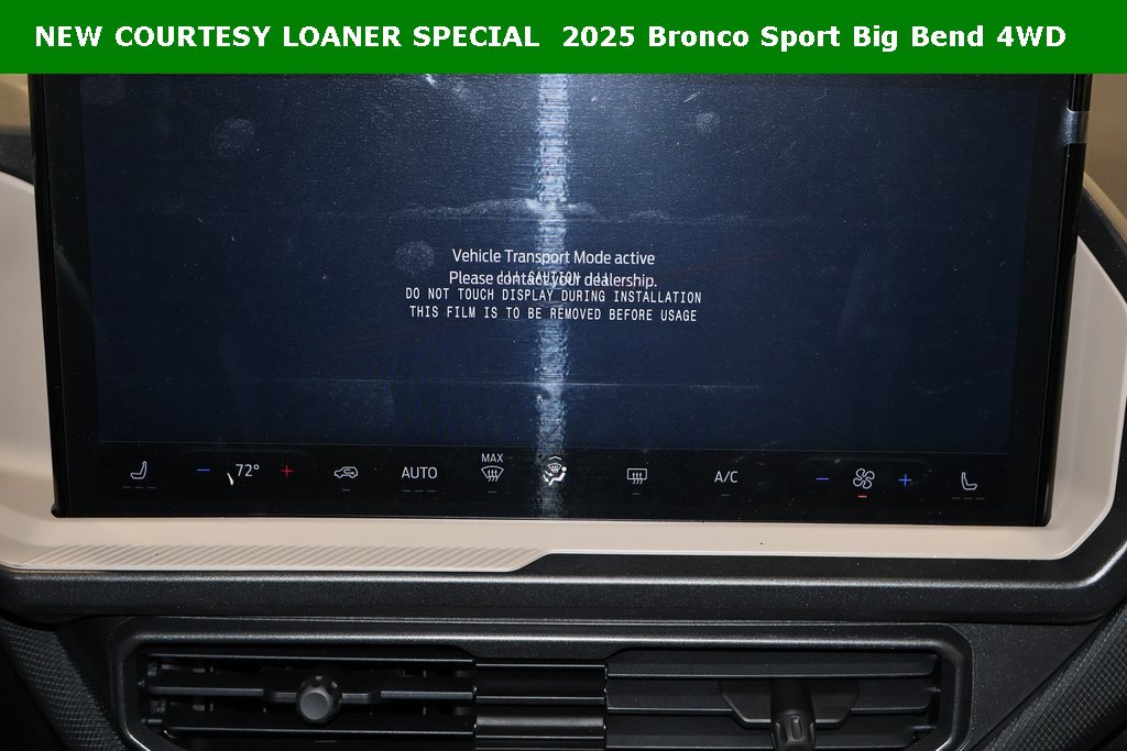 New 2025 Ford Bronco Sport Big Bend w/ Convenience Package image 19