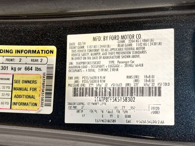 Used 2019 Ford Mustang GT Premium image 30