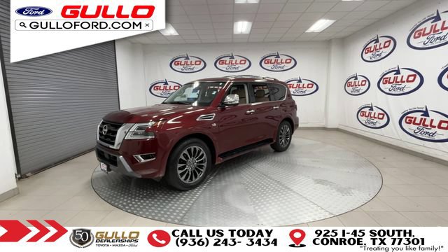 Used 2021 Nissan Armada Platinum w/ Captain's Chairs Package RWD image 4