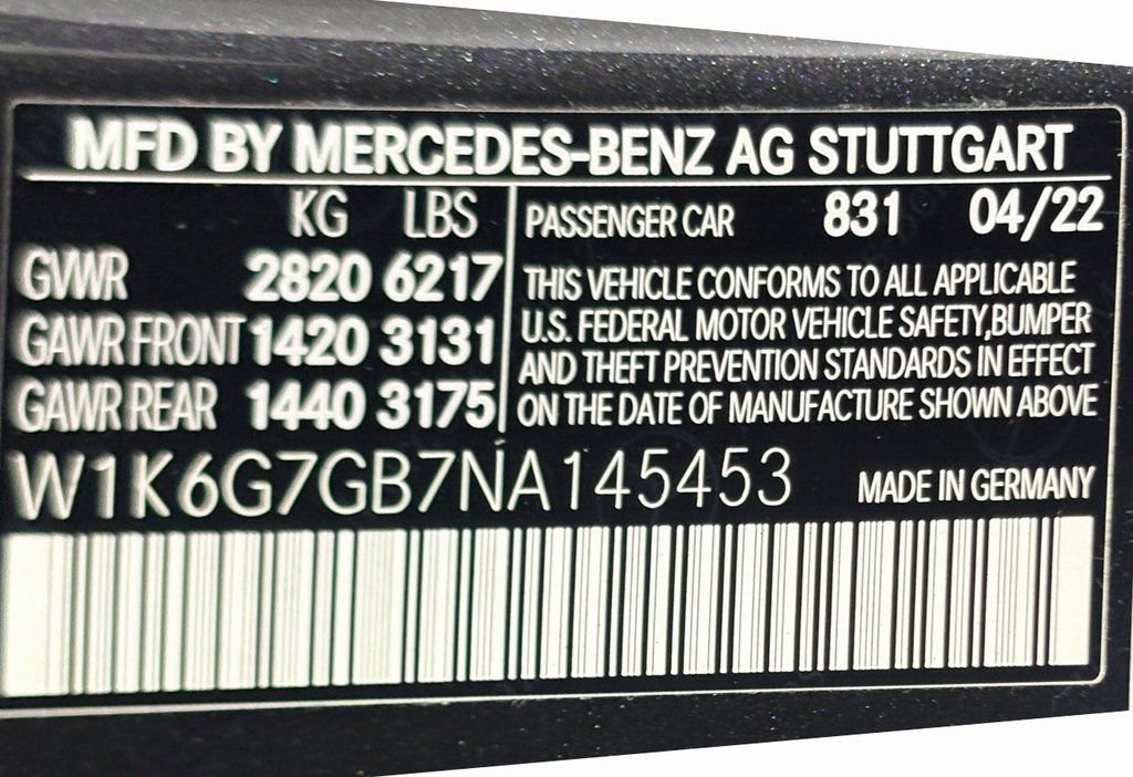 Used 2022 Mercedes-Benz S 580 4MATIC Sedan w/ AMG Line Package image 39