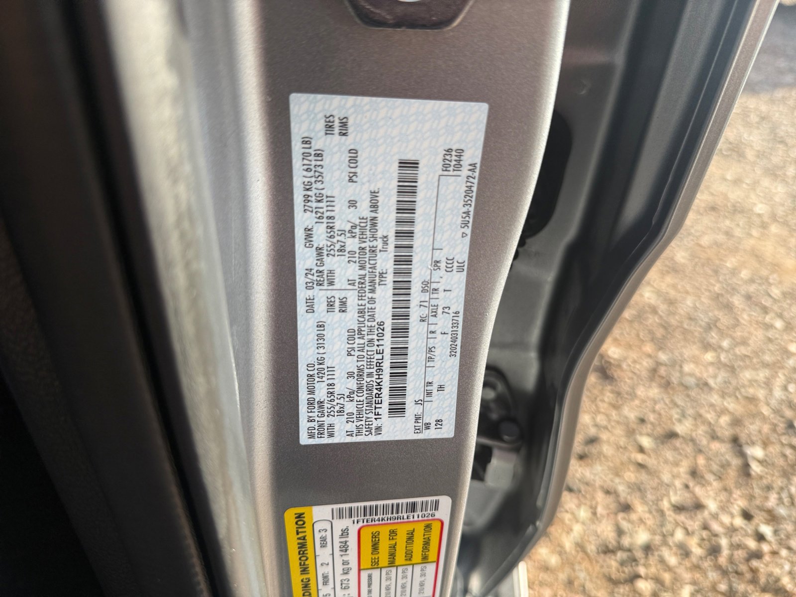 Used 2024 Ford Ranger Lariat w/ FX4 Off-Road Package image 33