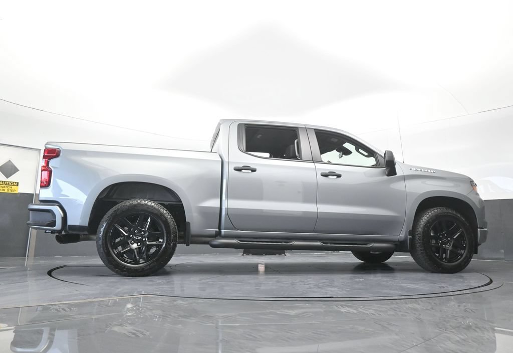 Used 2025 Chevrolet Silverado 1500 Custom w/ Turbomax Blackout Package RWD image 54