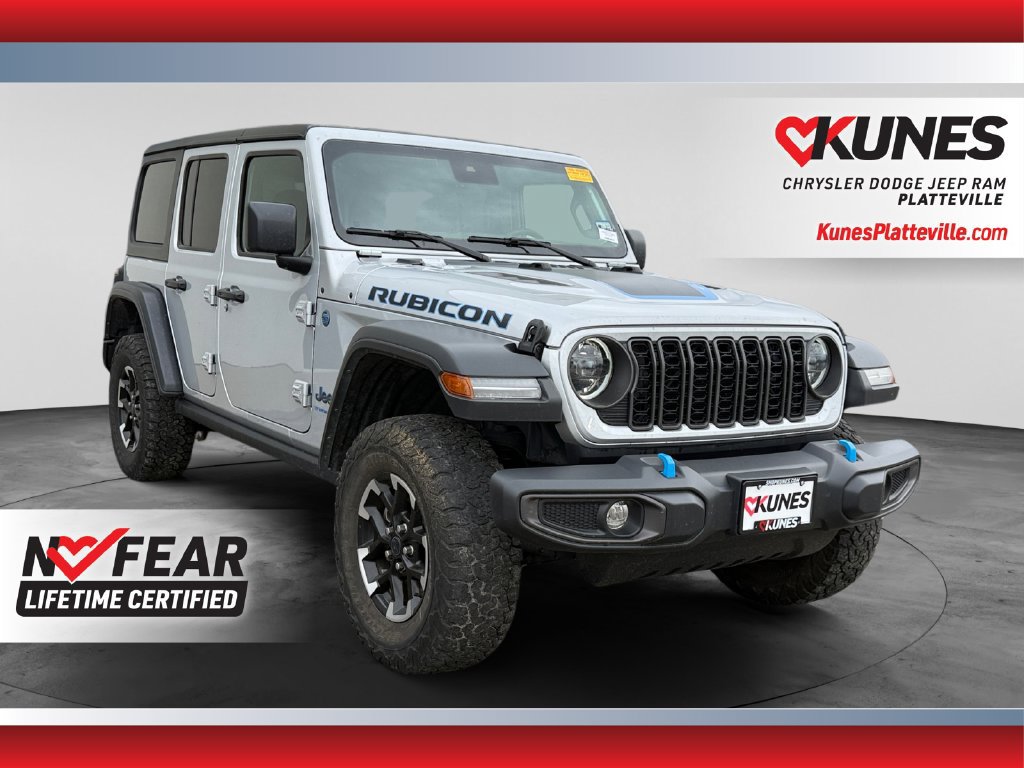 Used 2024 Jeep Wrangler Unlimited Rubicon 4xe AWD/4WD image 1