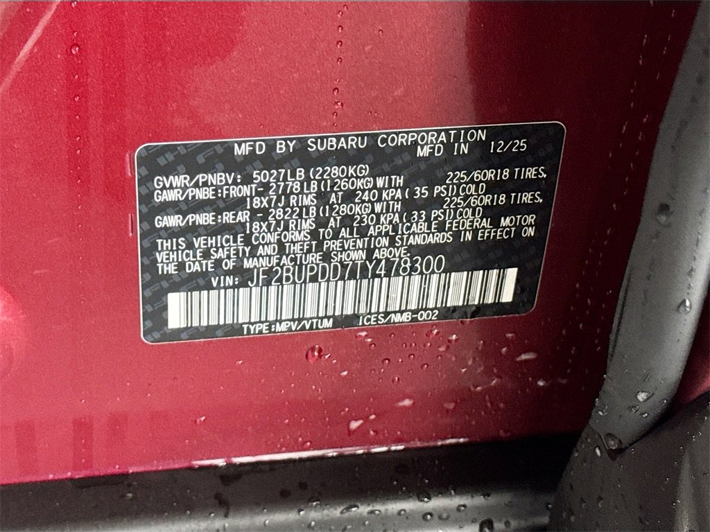 New 2026 Subaru Outback Limited image 32