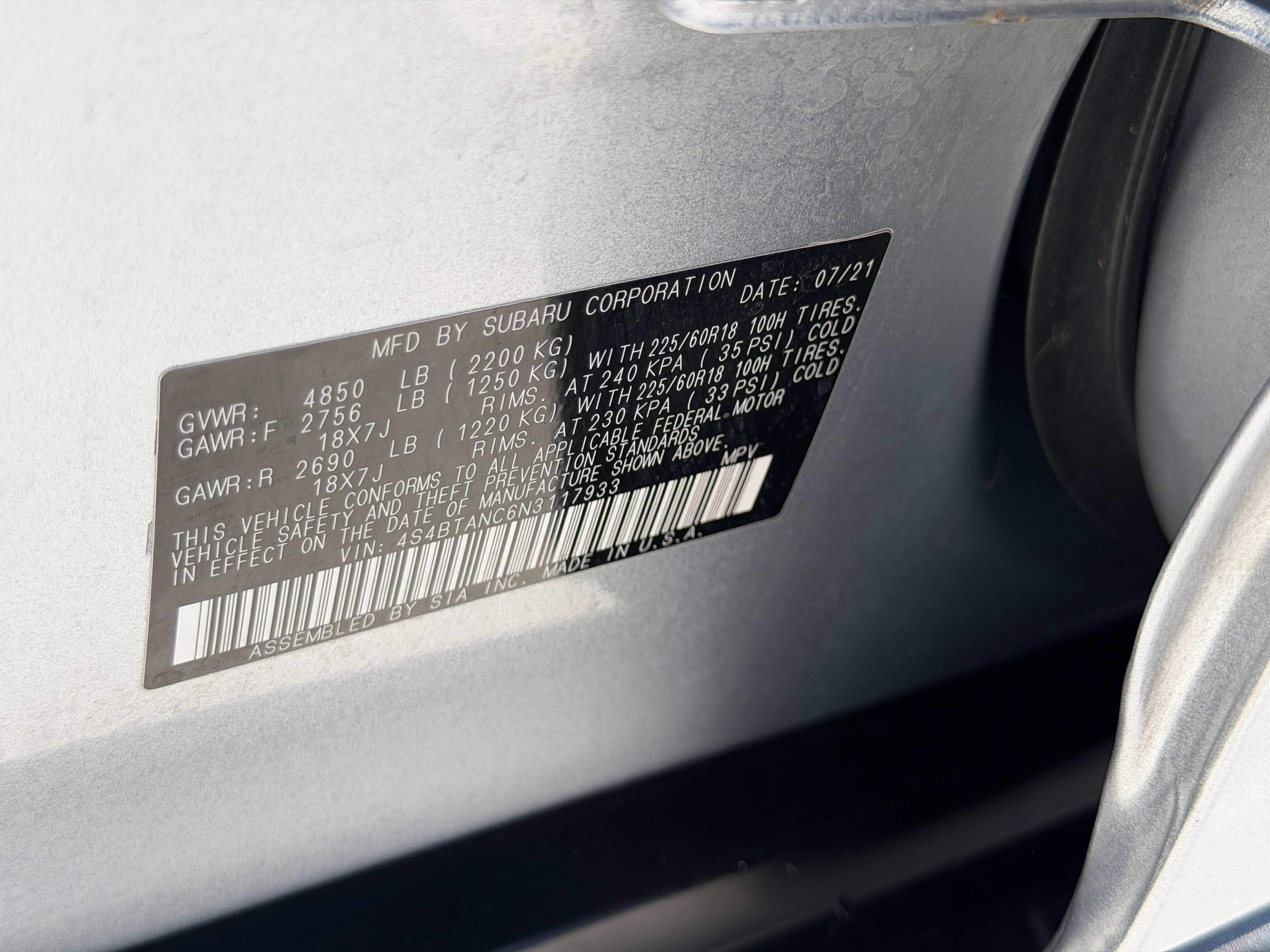 Used 2022 Subaru Outback Limited image 40