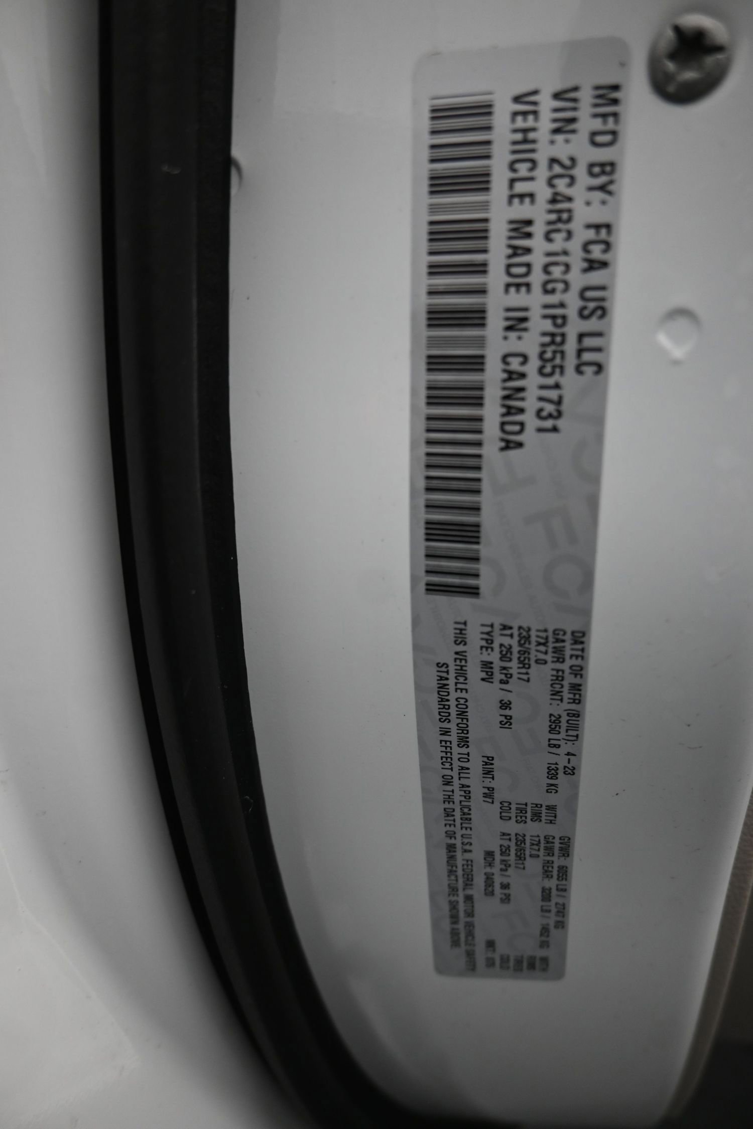 Used 2023 Chrysler Voyager LX image 24