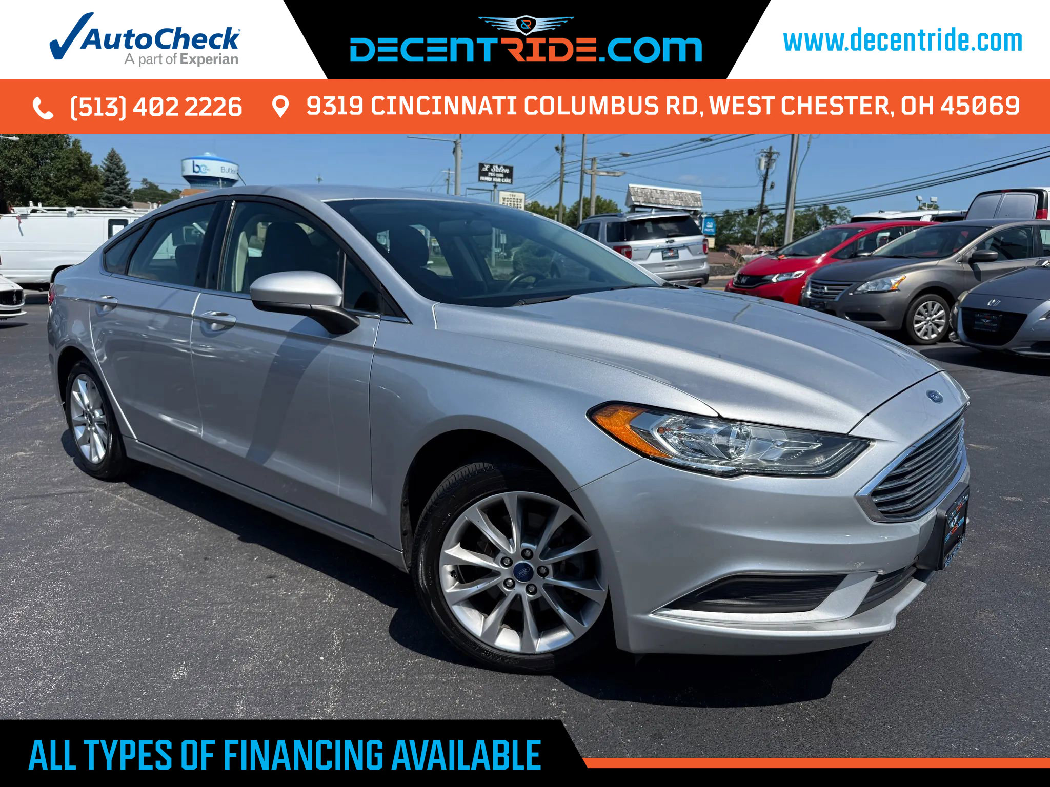 Used 2017 Ford Fusion SE w/ Fusion SE Technology Package image 1