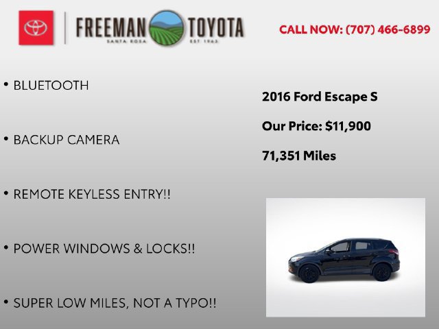 Used 2016 Ford Escape S FWD image 5