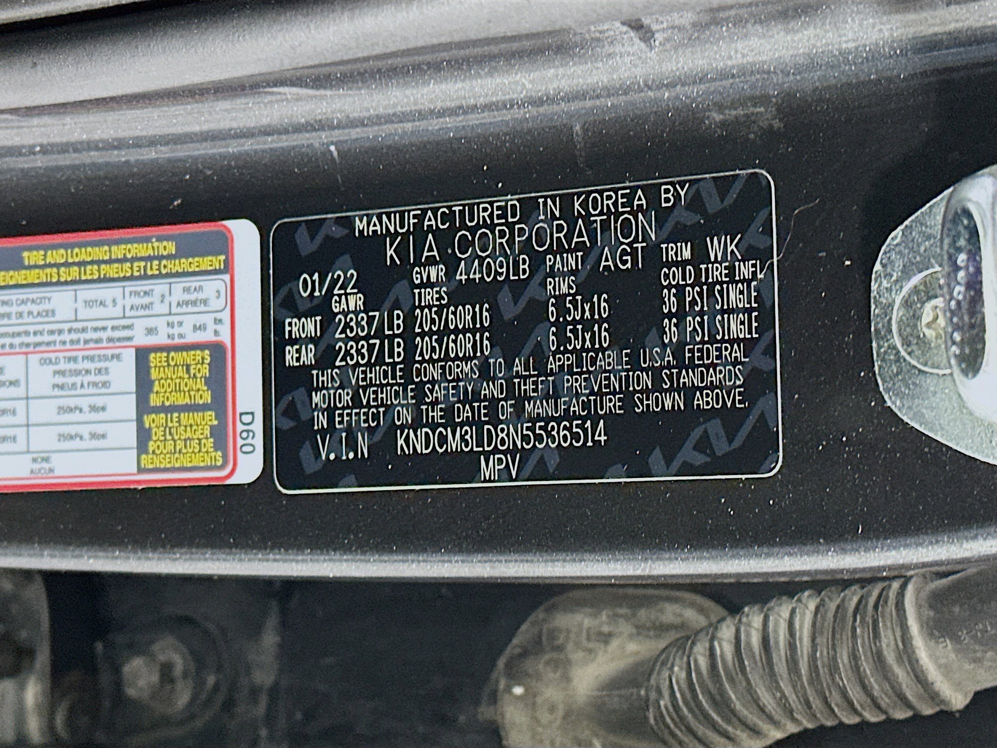 Used 2022 Kia Niro LXS FWD image 12