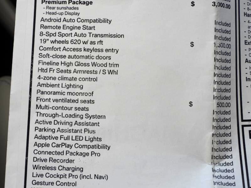 Used 2021 BMW 740i w/ Premium Package image 83