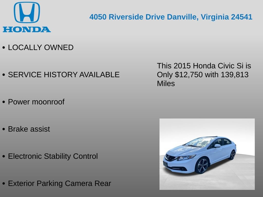 Used 2015 Honda Civic Si image 7