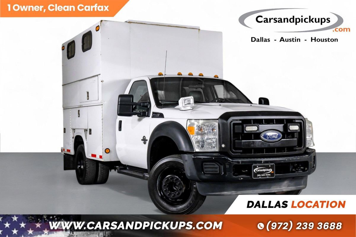 Used 2012 Ford F550 2WD Regular Cab Super Duty w/ Payload Upgrade Pkg image 1
