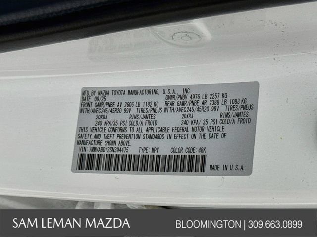 Used 2025 MAZDA CX-50 AWD 2.5 Turbo w/ Premium Pkg image 32
