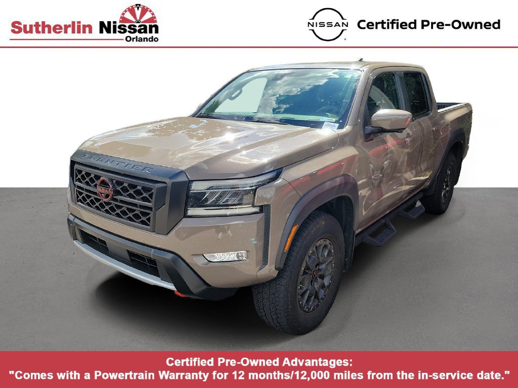 Certified 2023 Nissan Frontier PRO-4X w/ Pro-4X Premium Package