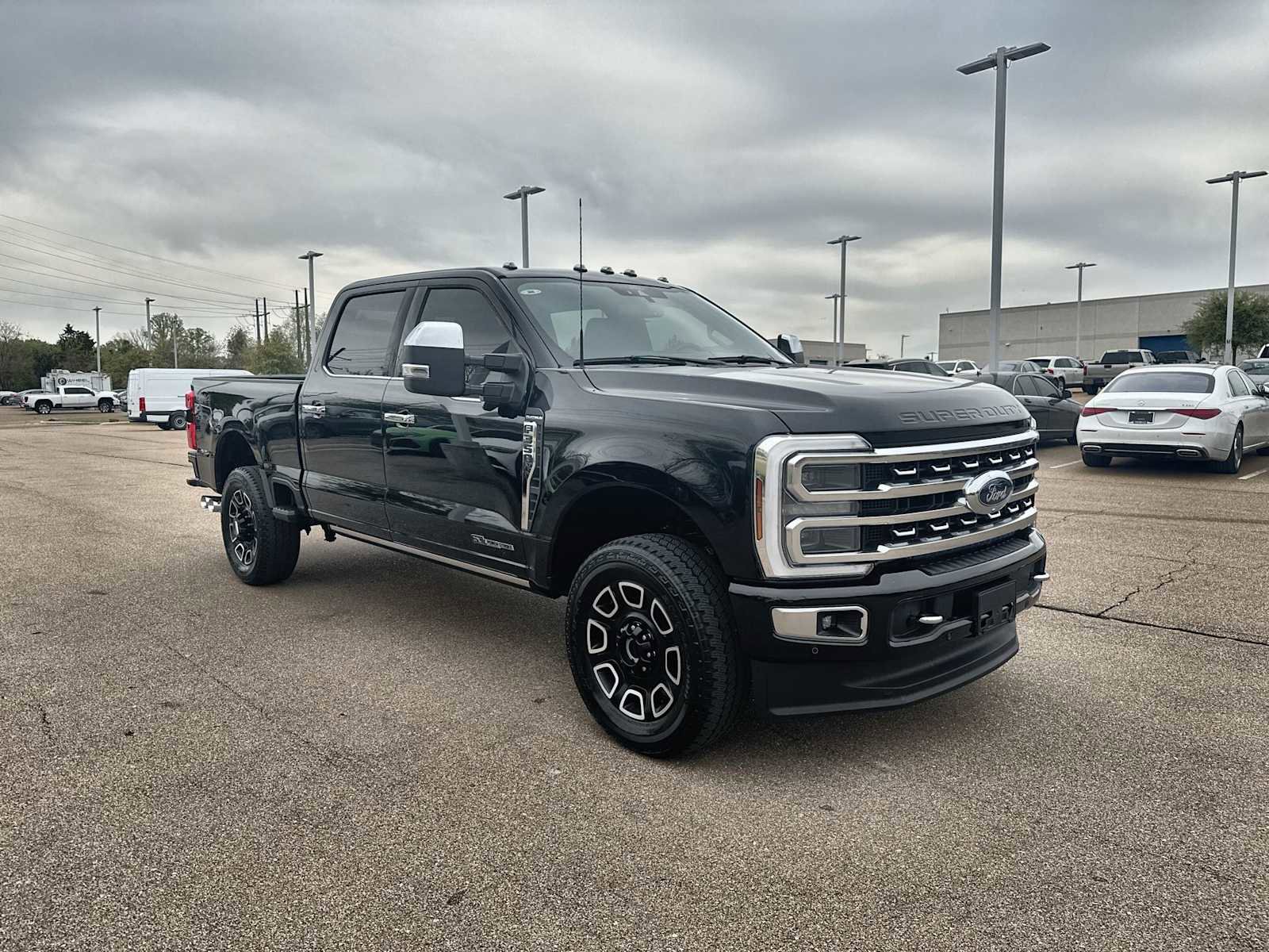 Used 2024 Ford F350 Platinum w/ Snow Plow Prep Package image 11