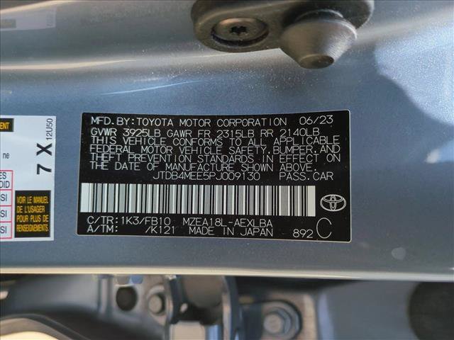 Certified 2023 Toyota Corolla LE FWD image 15