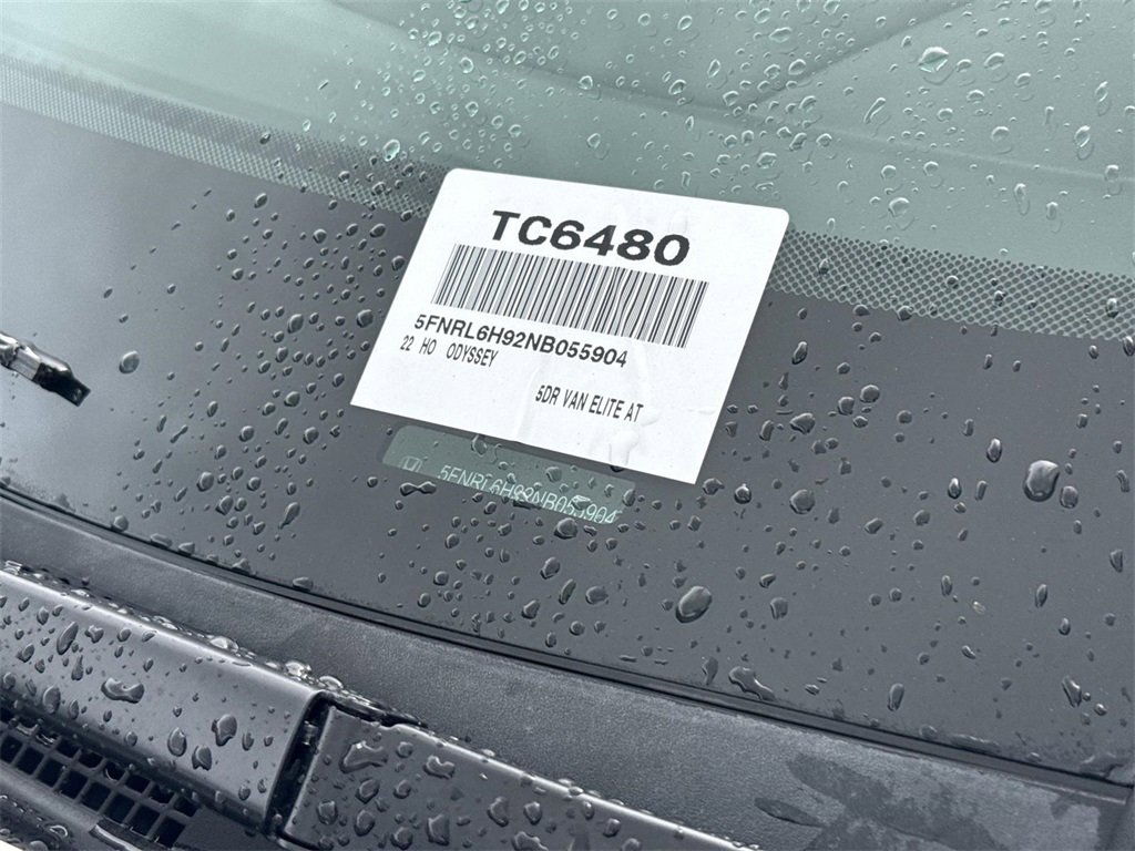 Used 2022 Honda Odyssey Elite image 32