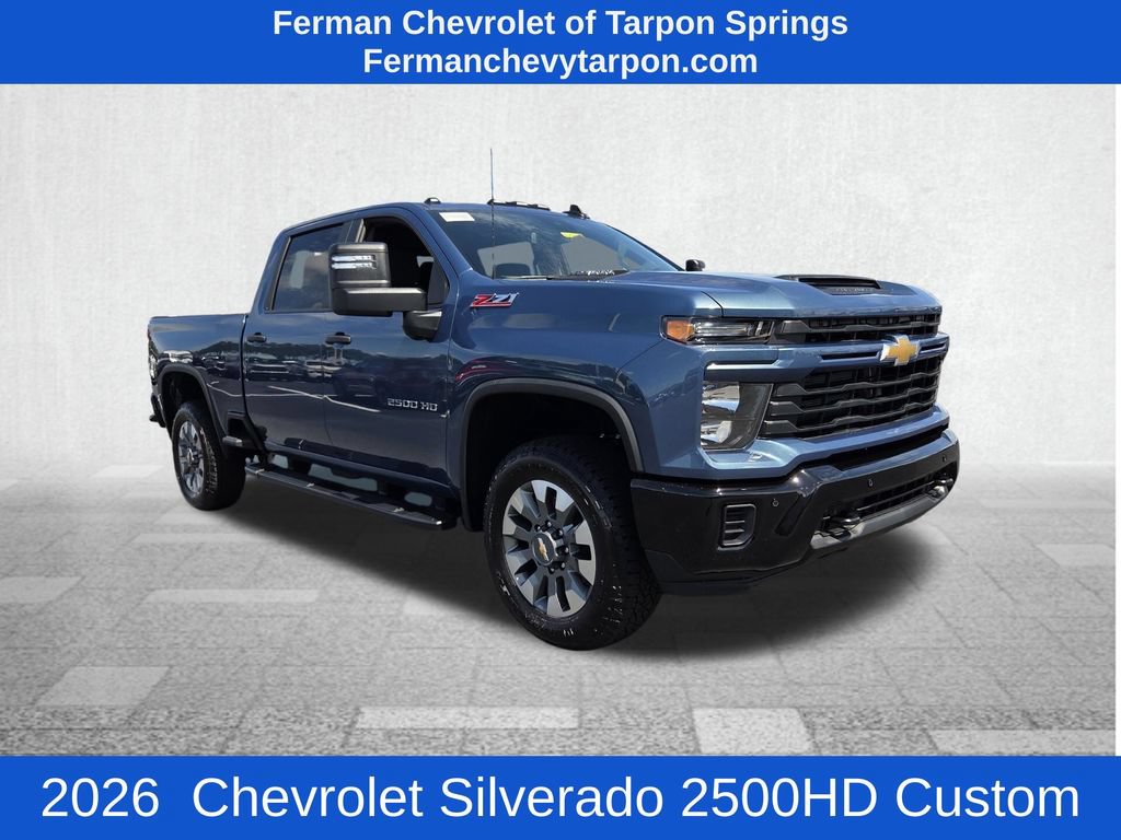 New 2026 Chevrolet Silverado 2500 Custom w/ Custom Value Package