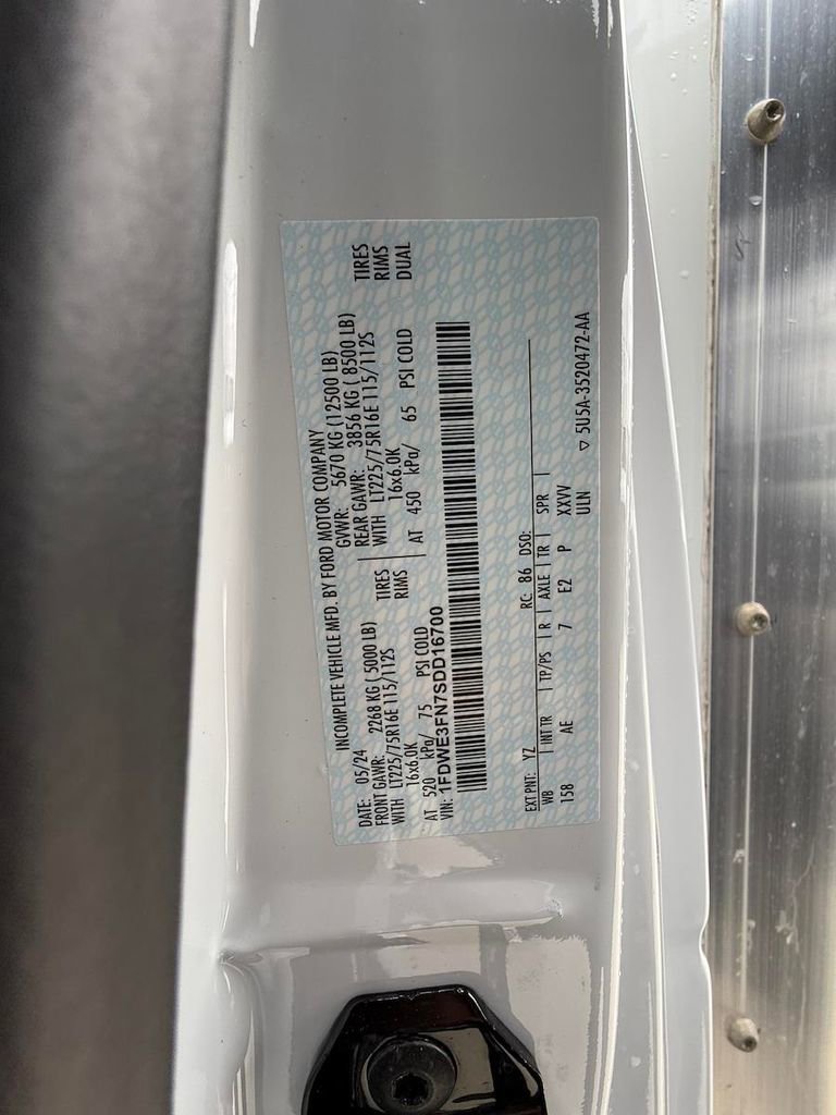 New 2025 Ford E-350 and Econoline 350 Super Duty w/ Power Equipment Group RWD image 2